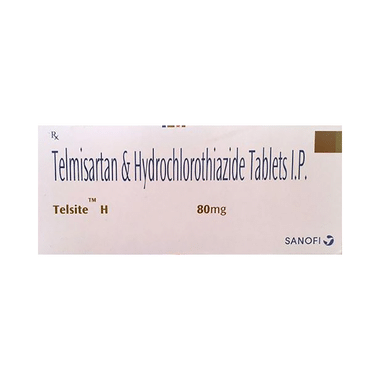 Telsite H 80mg Tablet