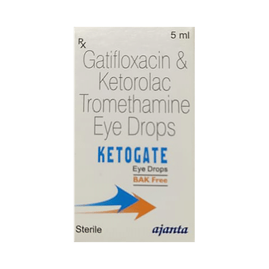 Ketogate  Eye Drop BAK Free