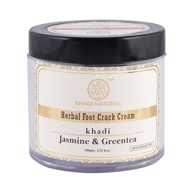 Khadi Naturals Ayurvedic Jasmine & Green Tea Foot Crack Cream