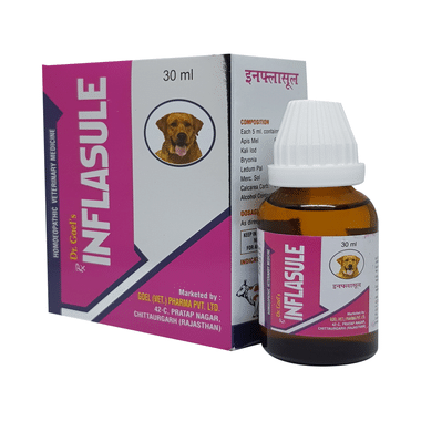 Dr. Goel's Inflasule Drop (For Pets)