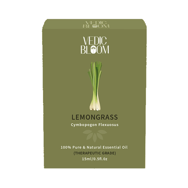 Vedic Bloom Lemongrass 100% Pure & Natural Essential Oil