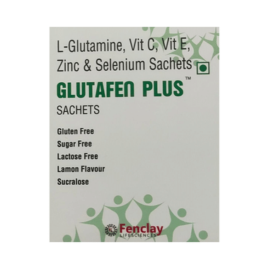 Glutafen Plus Sachet Lemon Gluten Lactose Sugar Free