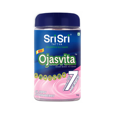 Sri Sri Tattva Ojasvita |  For Strength, Stamina, Immunity & Brain Health | Flavour Strawberry