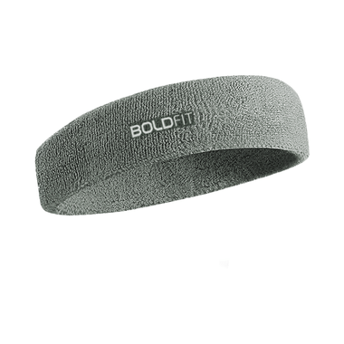 Boldfit Gym Head Band Grey