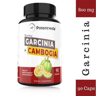 Potentveda Garcinia Cambogia 800mg Capsule