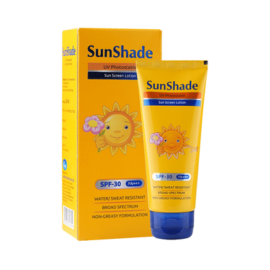 screen 30 sunscreen lotion