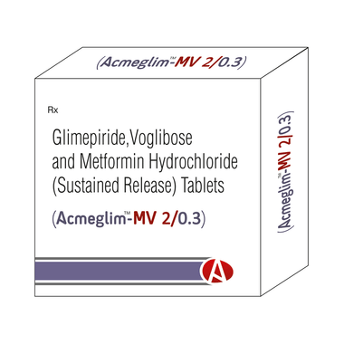 Acmeglim-MV 2/0.3 Tablet SR