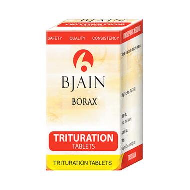Bjain Borax Trituration Tablet 6X