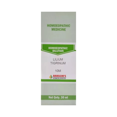 Bakson's Homeopathy Lilium Tigrinum Dilution 10M