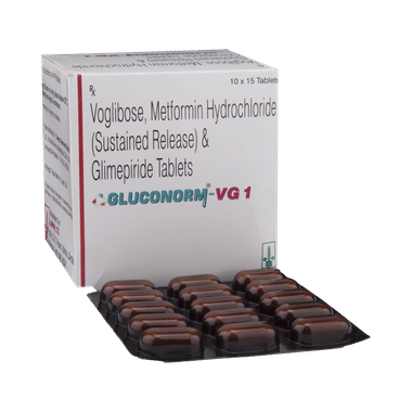 Gluconorm-VG 1 Tablet SR