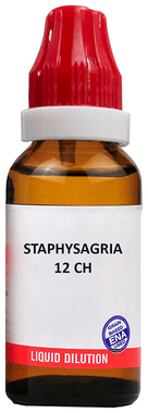 Bjain Staphysagria Dilution 12 CH Bjain Staphysagria Dilution 12 CH