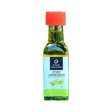 Future Organics Ayush Aromatherapy Bath & Tub Essential Oil Lemon Grass