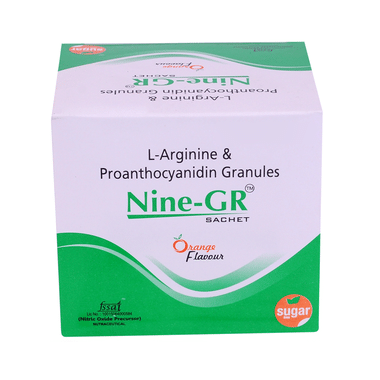 Nine-GR Sachet Orange Sugar Free