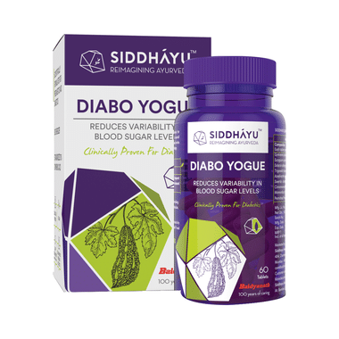 Siddhayu Diabo Yogue Reduces Variability In Blood Sugar Levels Tablet