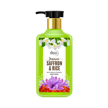 St.Botanica Jasmine Saffron & Rice With Shea & Vitamin E Body Wash