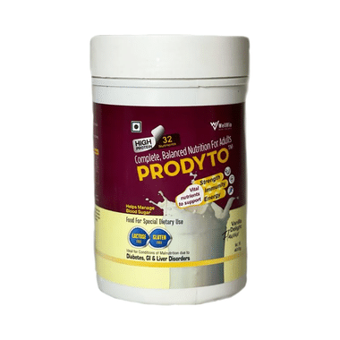 Prodyto Powder Vanilla Delight Lactose Free Gluten Free