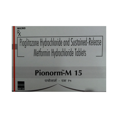 Pionorm-M 15 Tablet SR
