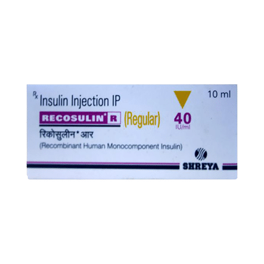 Recosulin R 40IU/ml Injection