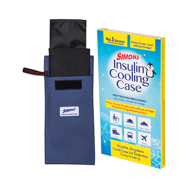 Simon's Insulin Cooling Case Blue