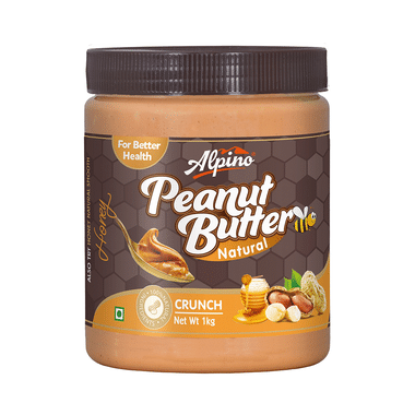 Alpino Natural Crunch Honey Peanut Butter