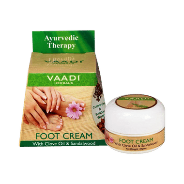 Vaadi Herbals Foot Cream Clove Oil & Sandalwood