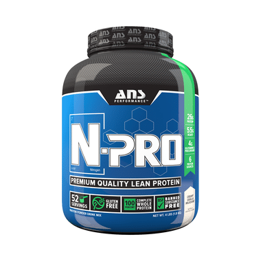 ANS Performance Creamy Vanilla Milkshake N-Pro Premium Quality Lean Protein