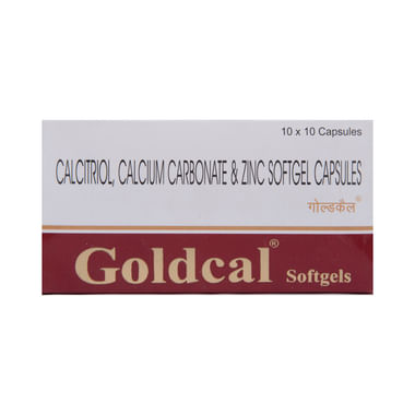 Goldcal Soft Gelatin Capsule