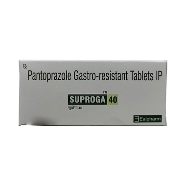 सुप्रोगा 40 टैबलेट
