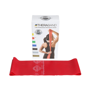 Theraband 1.5m Professional Resistance Band Red