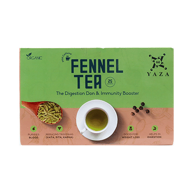 Yaza Fennel Organic Tea Sachet (2gm Each)