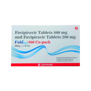 Fabiflu 800 Co-Pack Tablet