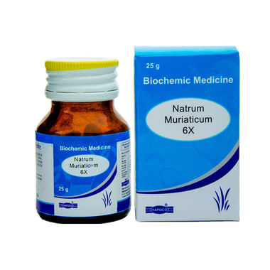 Hapdco Natrum Muriaticum Biochemic Tablet 6X