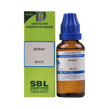 SBL Borax Dilution 30 CH