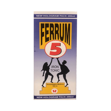 Dr. Wellmans Ferrum 5 Iron Tonic