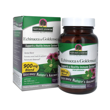 Nature's Answer Echinacea & Goldenseal Vegetarian Capsule