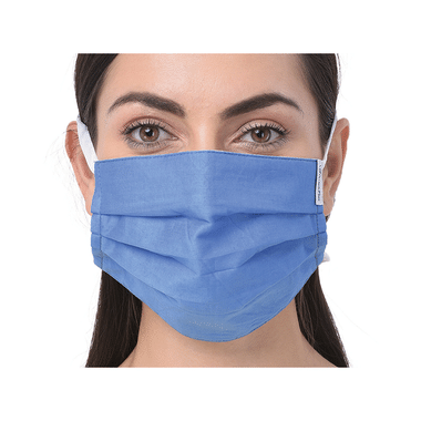 OrchidPlus 6 Ply Protect-T Face Mask Universal Aqua Blue