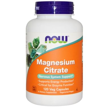 Now Foods Magnesium Citrate Veg Capsule