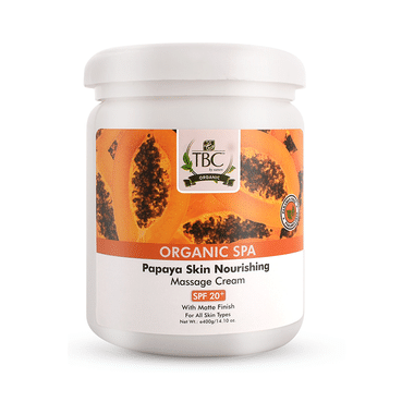 TBC Organic Spa Papaya Skin Nourishing Massage Cream