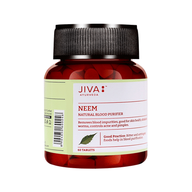 Jiva Neem Tablet | Natural Blood Purifier for Acne & Pimples