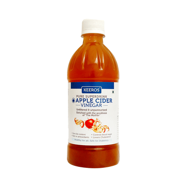 Keeros Pure Superdrink Apple Cider Vinegar (500ml Each)