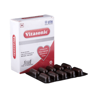 Vitasonic Soft Gelatin Capsule