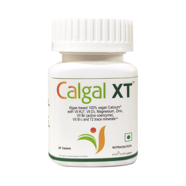 Calgal XT Tablet With Calcium, Magnesium, Zinc, Vitamins  K27, D3, B6 & B12