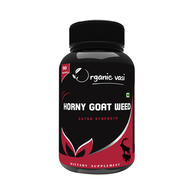 Organic Vasi Horny Goat Weed Extra Strength Capsule