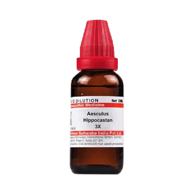 Dr Willmar Schwabe India Aesculus Hippocastan Dilution 3X