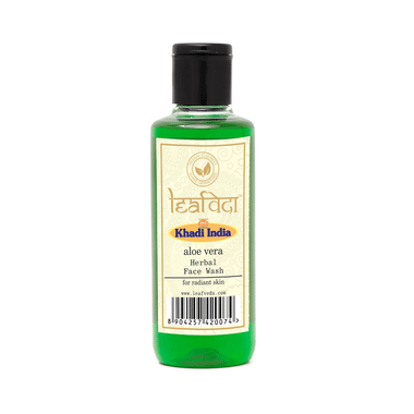 Khadi Leafveda Herbal Aloe Vera Face Wash