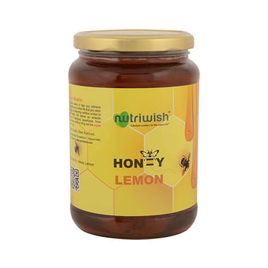 Nutriwish 100% Pure Organic Honey | Flavour Lemon