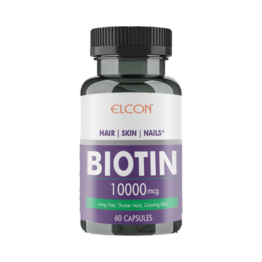 Elcon Biotin 1000mcg Capsule