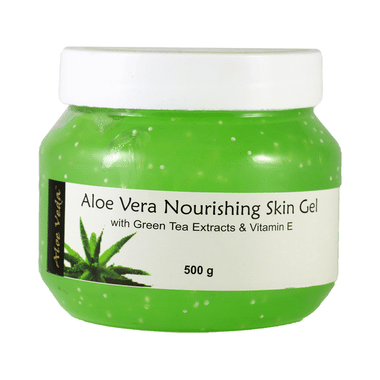 Aloe Veda Nourishing Aloe Vera Gel (with Green Tea Extracts & Vitamin E)