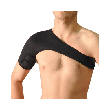 Medtrix Compression Neoprene Shoulder Brace Black Left