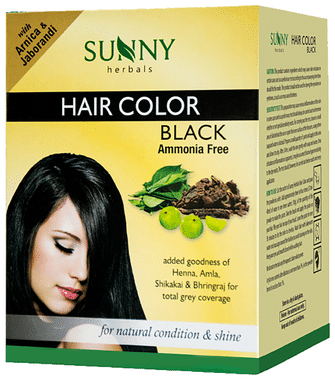 Bakson's Hair Color 12 Sachets Black: Buy box of 240 gm Powder at best  price in India | 1mg